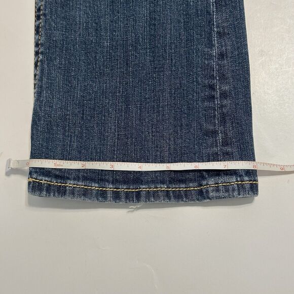 Miss Me Jeans JP4896D-3 Boot Gold Rivets Blue Denim Women’s Size 29x33 Low Rise - Picture 11 of 16